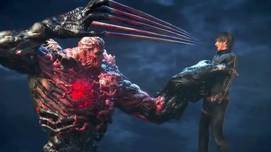 生化危机又一超巨型boss,压迫感太强,巨物恐惧症慎入!