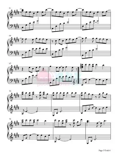 王忻辰/苏星婕原唱的《清空》钢琴谱