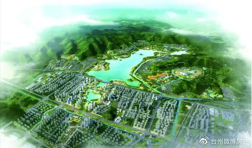 飞龙湖——位于台州地理几何中心,串联椒江,黄岩,路桥三大中心城区.