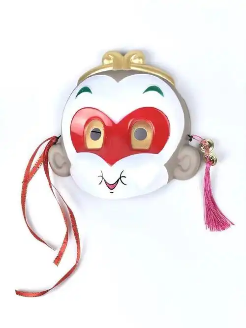 厂源动漫q版孙悟空猴子面具美猴王大圣儿童经典影视舞台表演道具儿童