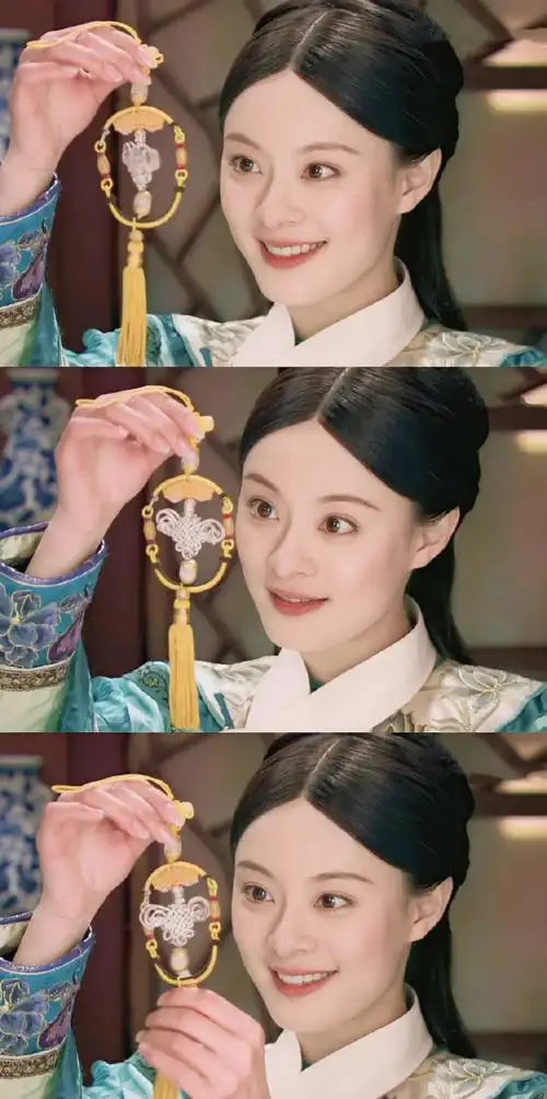 孙俪陪女儿看甄嬛传