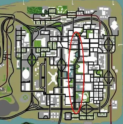 圣安地列斯火箭筒位置