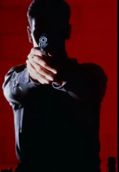 有没有图片是开枪的.就是拿枪口对着屏幕.求啊.要做手机屏幕