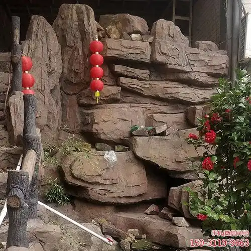 水泥空心假山制作雕塑