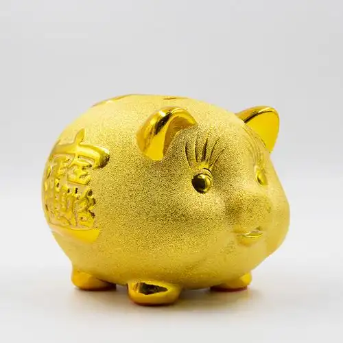 新年发财金猪