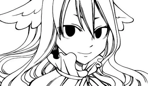 谁有妖精的尾巴初代会长梅比斯的这张黑白图的彩色图?急急急!