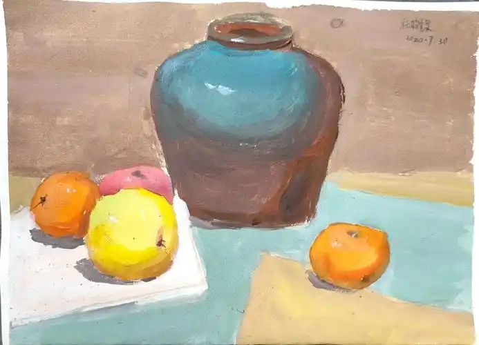 色彩临摹——小色调练习