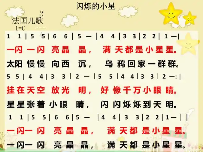 湘艺版一年级下册音乐第三课演奏闪烁的小星课件共21张ppt