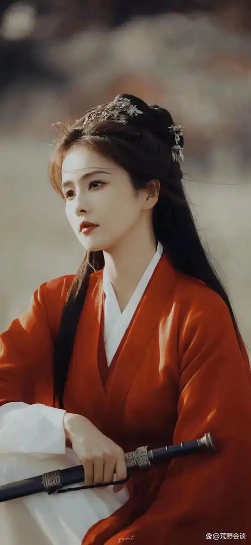 白鹿新剧造型被拍