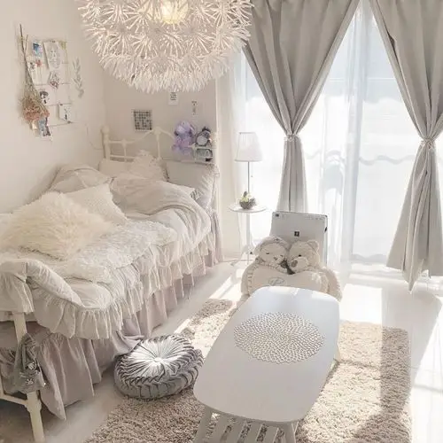 ins风 房间装扮 间舒适的一人间房间装饰参考 自己的小空间,梦幻少女