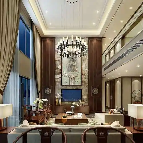 就可以将电视区的背景墙的空旷弥补的,起到良好的装饰效果