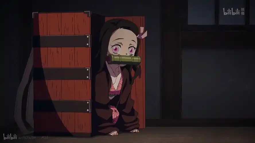 鬼灭之刃 鬼灭の刃 #动漫截图# 灶门祢豆子