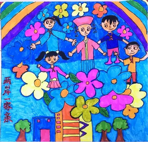 少儿组_绘画类_首届海峡两岸青少年书画大赛_九州文化传播中心