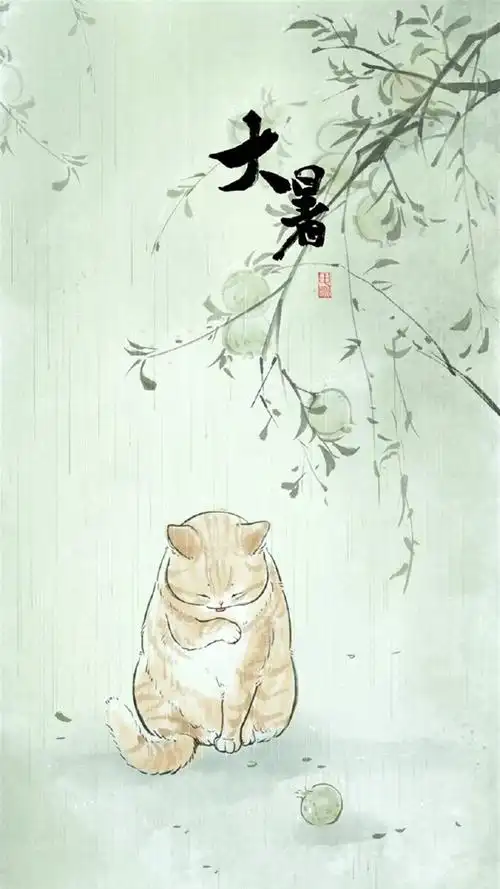 猫咪插画 > || 更新时间:2017-10-25 颜色分 白色 关键词:  中国风