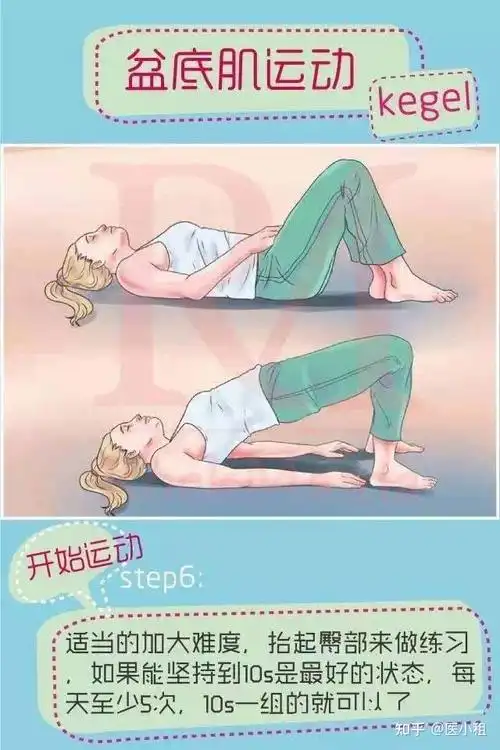 凯格尔训练受益一生的小运动产后恢复盆底肌必练