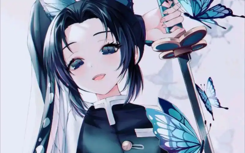 蝴蝶忍|二次元手机壁纸福利