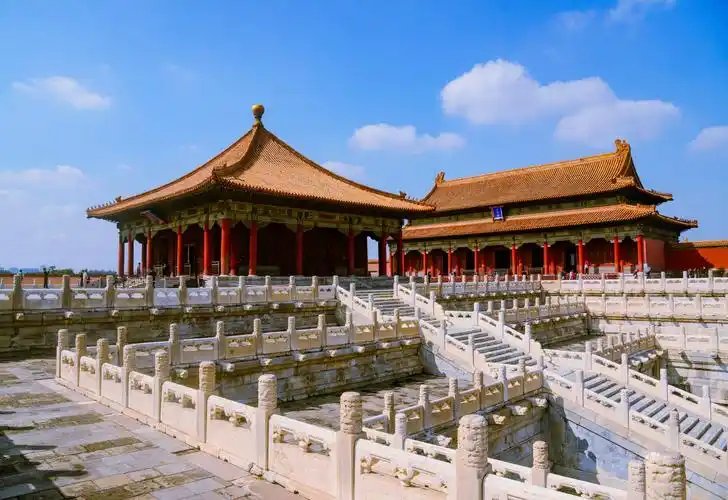 毛雪瑛老师作品 《中和殿保和殿》