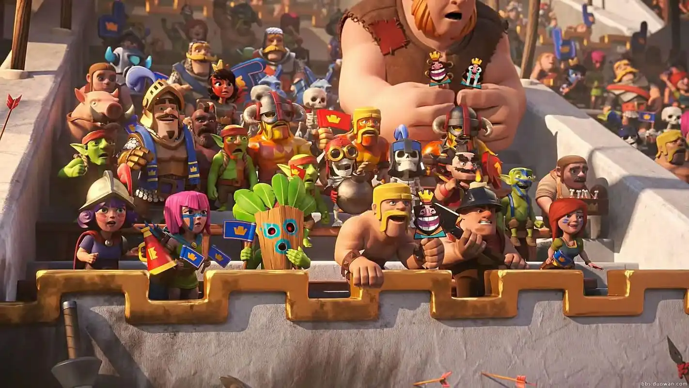 2018新年快乐!皇室战争最新精美壁纸有爱分享