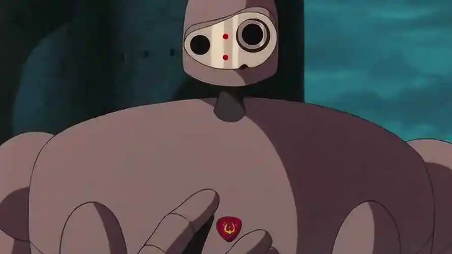 天空之城即使是天空之城的机器人也抵挡不了这一击