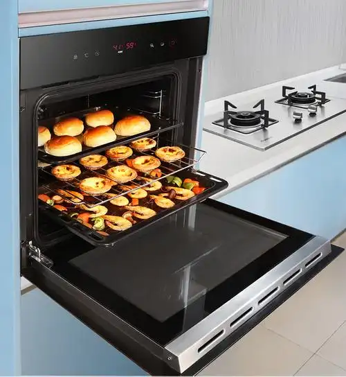 欧尼尔 ds600a嵌入式电烤箱家用烘培多功能大容量智能电脑触控.