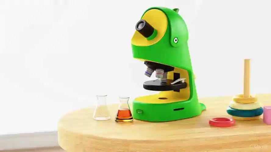 儿童用品,童趣,儿童科技,显微镜,外观设计,产品设计,永新光学