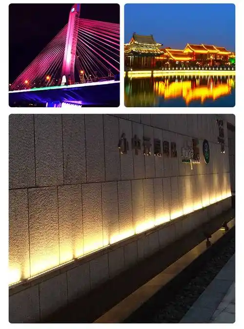 户外防水led洗墙灯18w24w桥梁建筑外墙亮化线条灯
