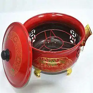 经焚化炉祭祀烧纸桶搪瓷拜神化纸钱l宝炉家用聚宝盆纸烧桶