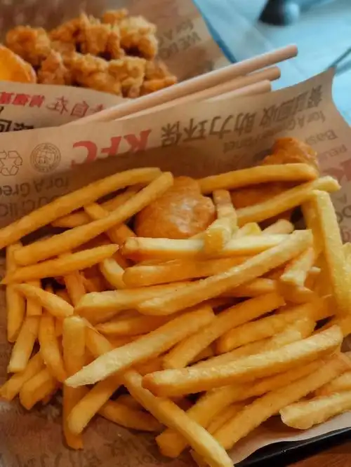 kfc薯条绝