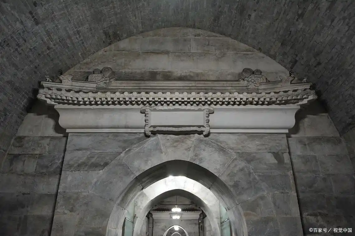 明定陵 十三陵唯一被发掘的地宫