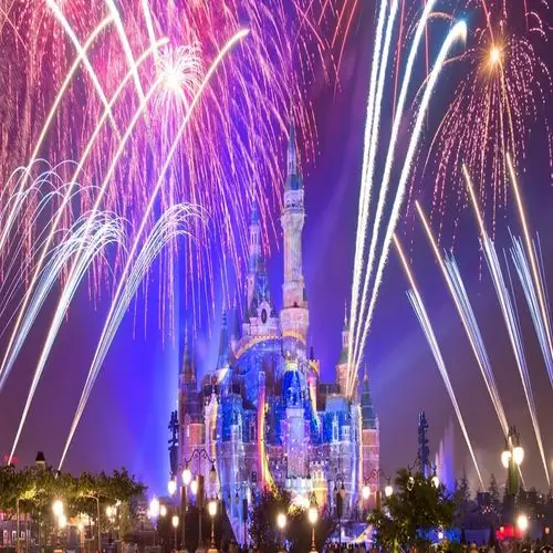 上海迪士尼乐园排队烟火vip烟花位置城堡灯光幻影境内玩乐套餐