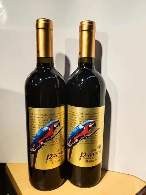 百汇到家澳洲金鹦鹉设拉子干红葡萄酒2015750ml