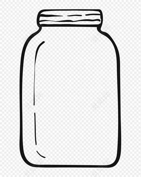 瓶子拟人化简笔画