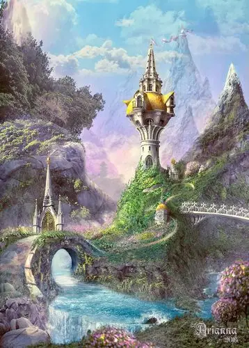 幻想城堡场景概念