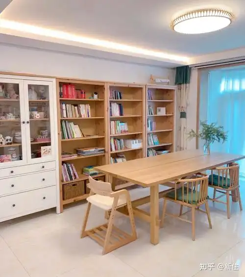 5,客厅开放格 长桌