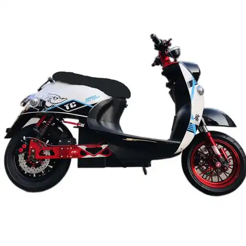 新款小龟王电动摩托车锂电成人电动车72v改装120v双人踏板暴力龟