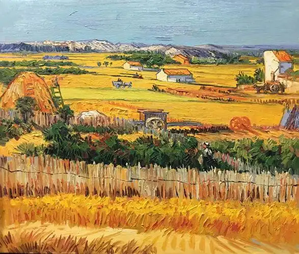 (临摹) 梵高《大丰收》