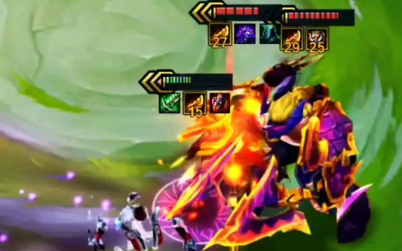 碰到三星奥拉夫?他赢了?