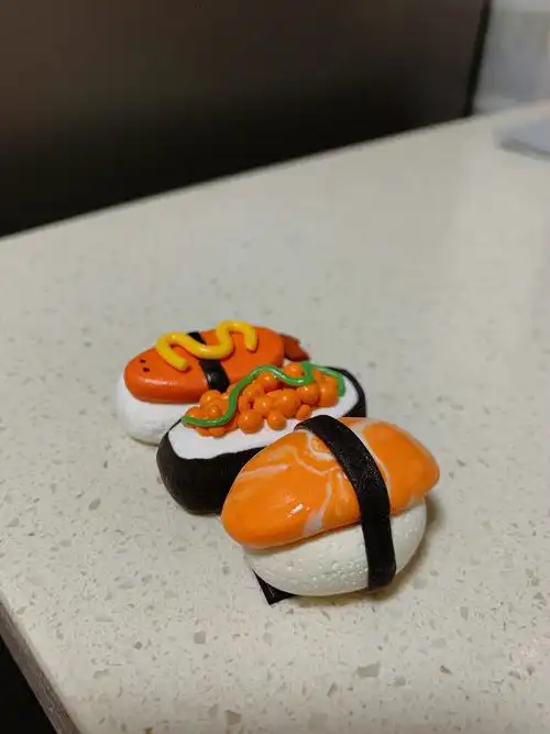 diy黏土寿司