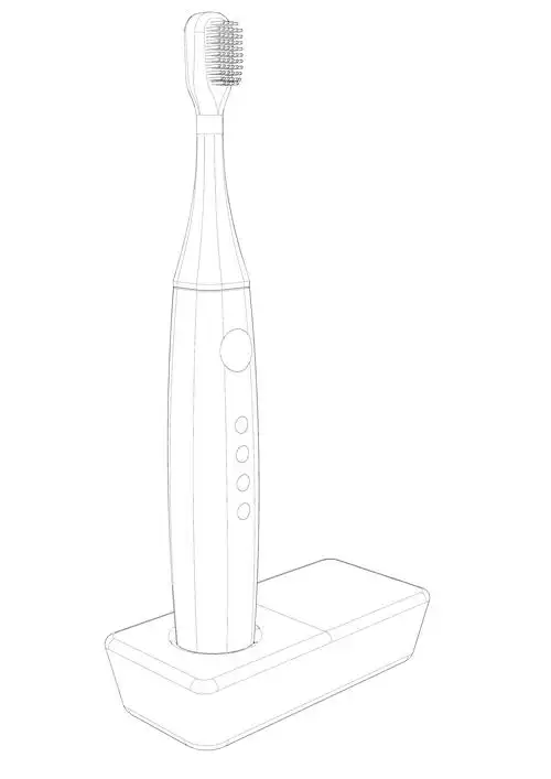 电动牙刷外观设计