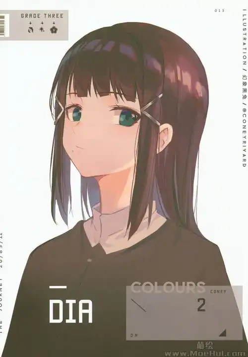 画集弍维镜像幻象黑兔colours223p