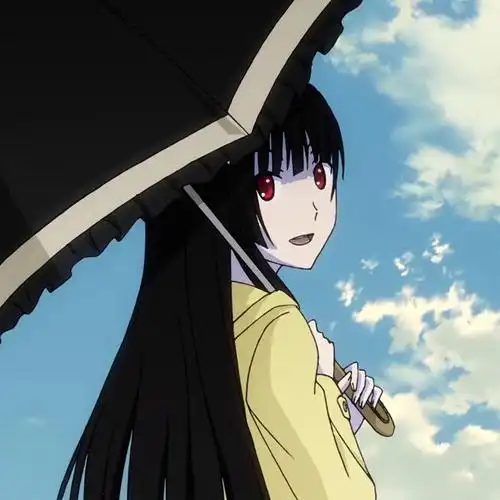 自截动漫女头散华礼弥 嘛超好看喔