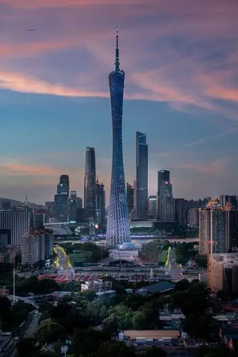 广州的地标广州塔