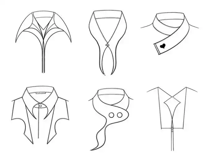 服装领子款式设计