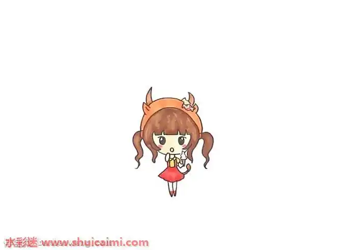 金牛座怎么画金牛座简笔画图片大全带颜色