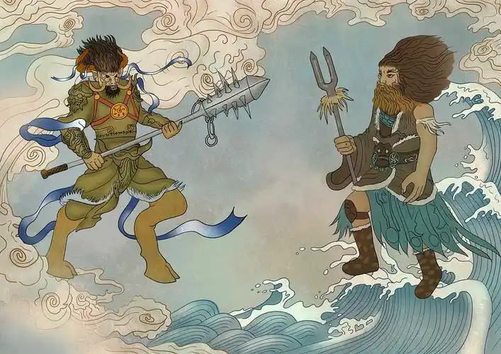 蚩尤发起战争,黄帝迎战