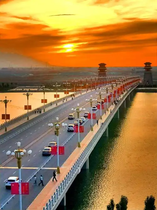 金张掖黑河大桥