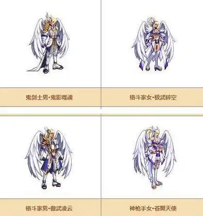 第四期稀有装扮国服天四(冥光天羽)