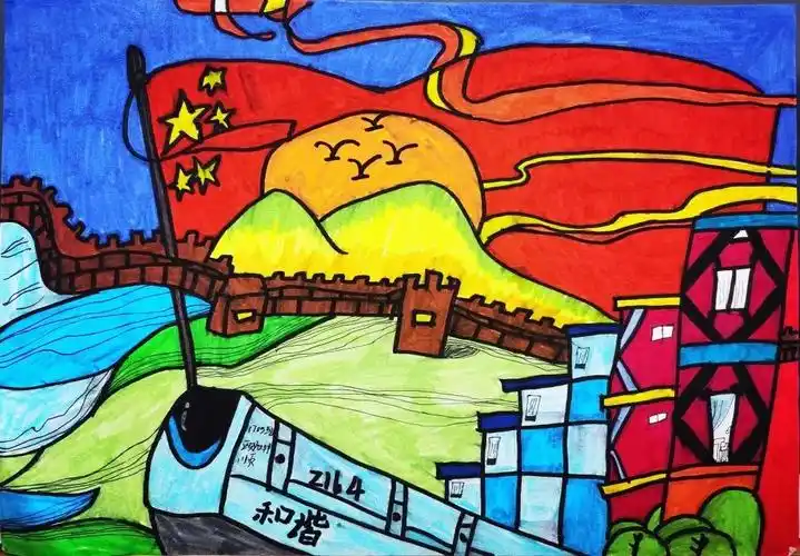 美丽中国绘画这样画又简单又漂亮-图4