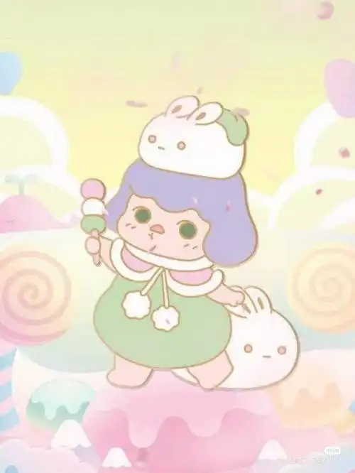 少女心手工盲盒简笔画