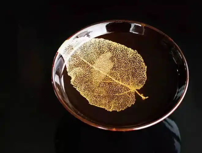 一叶一菩提木叶盏的禅意之美